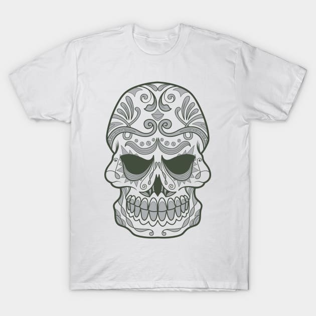 Sugar Skull T-Shirt by NiceIO